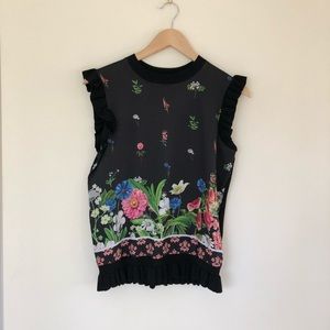 Ted Baker London top. Size 1 = XS.